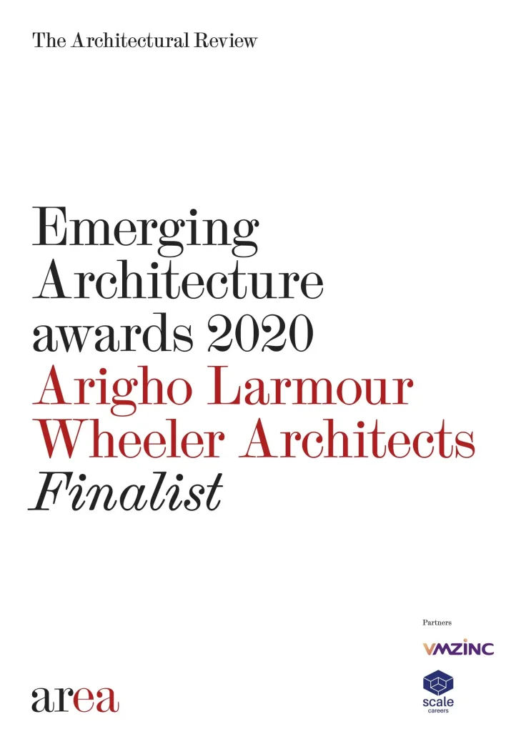 ALWA Finalists AREA Emerging. Architecture Awards